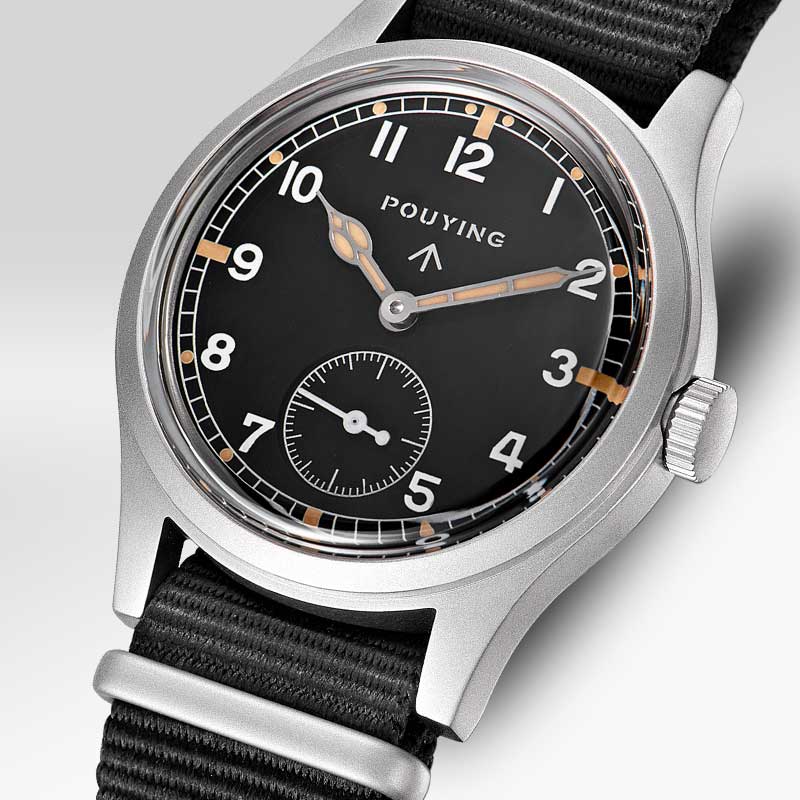 Dirty Dozen Military Watch Black