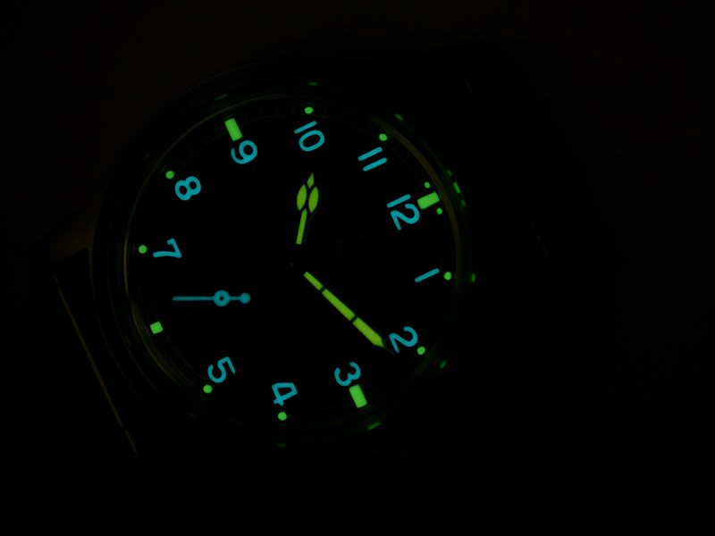 Pouying Dirty Dozen military watch 36mm Seagull automatic watch 10ATM waterproof watch