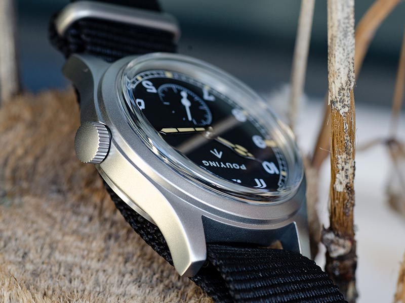 Pouying Dirty Dozen military watch 36mm Seagull automatic watch 10ATM waterproof watch