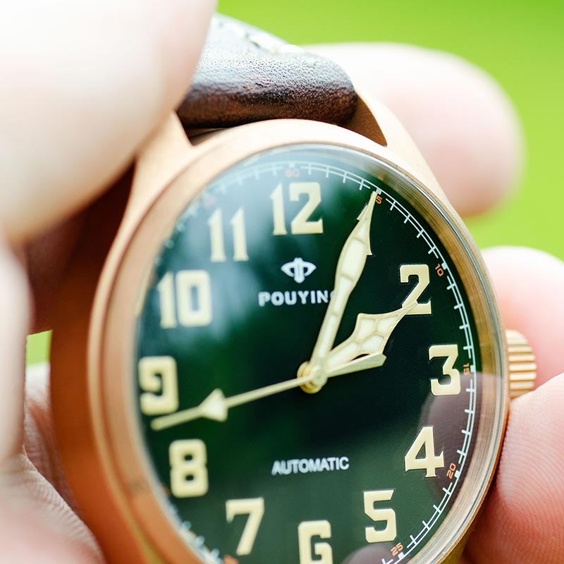 Puresky Pilot Watch 42mm Black