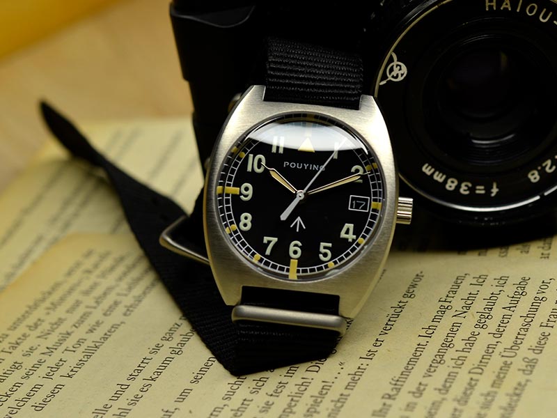 Pouying Royalbar Mechanical Military Watch with Date