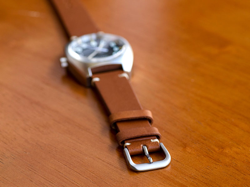 Pouying genuine leather watch straps