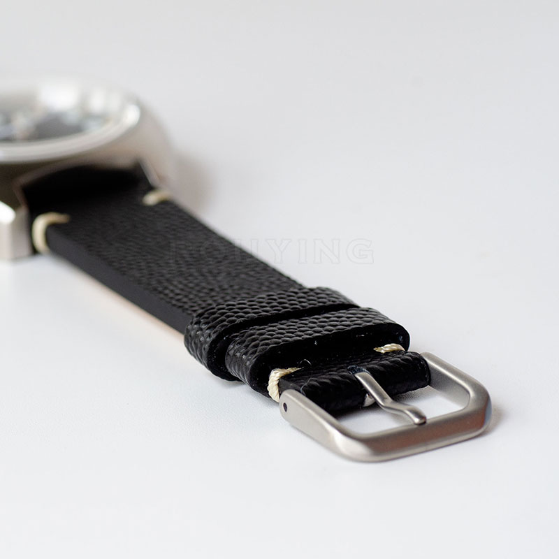 Italian Cowhide Watch Band Genuine Leather Watch Strap Retro Style 18mm