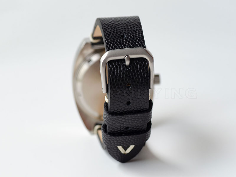 High-quality genuine leather watch strap from Italy